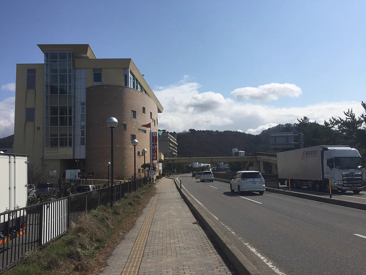Asamushi Onsen roadside station and Route 4 - 2