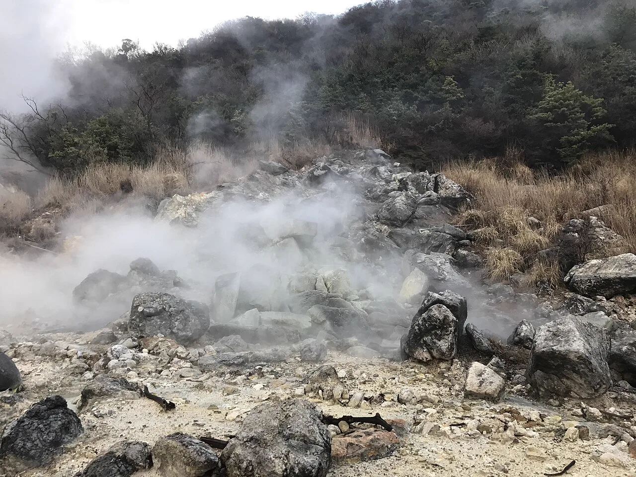 雲仙溫泉代表性溫泉景觀