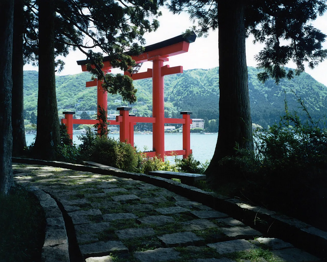 蘆之湖與箱根神社鳥居
