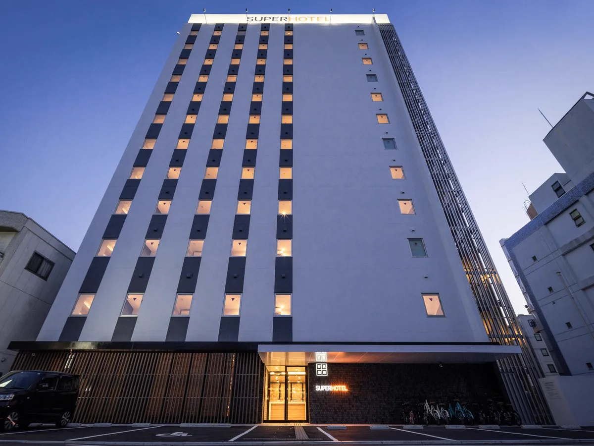 Super Hotel廣島天然溫泉・薬研堀通(り)酒店外觀