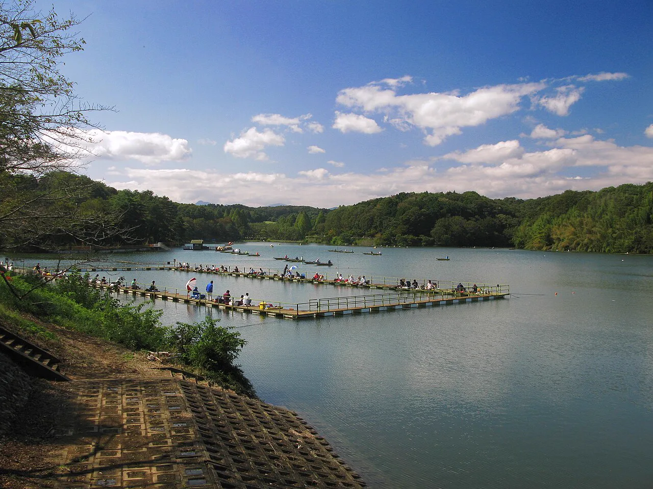 名栗溫泉 大松閣旅館與浴場實景