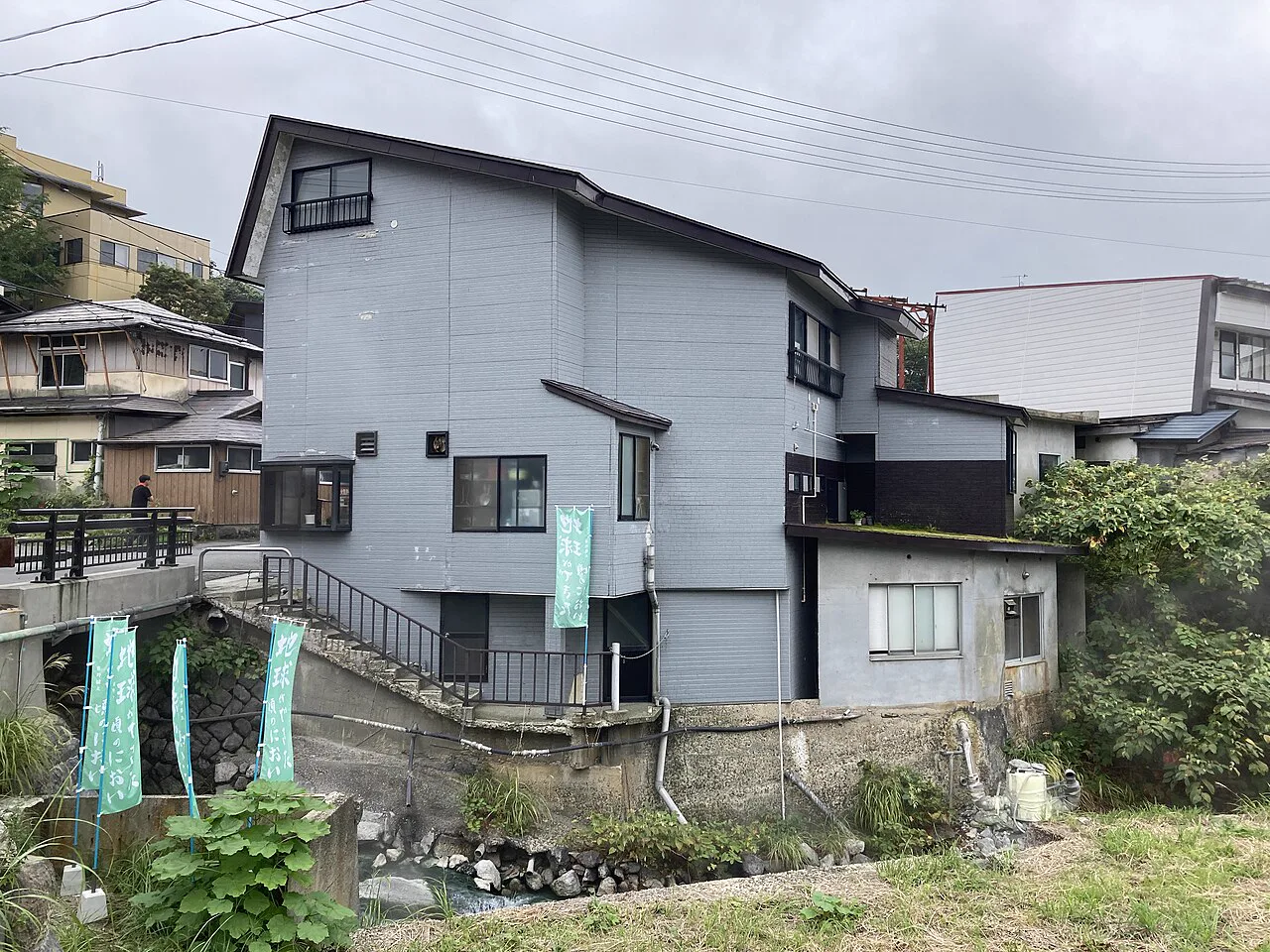 山形市藏王溫泉街景