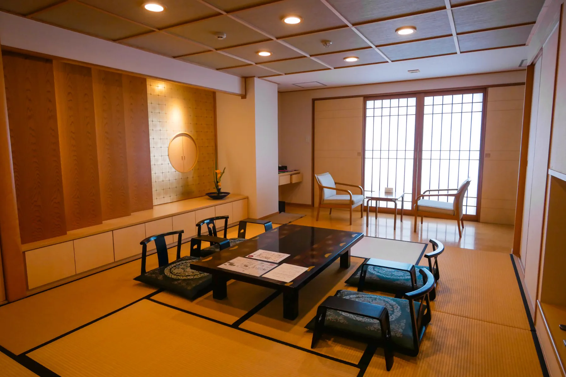 酒店白菊菊万葉和洋室與私人溫泉住宿空間
