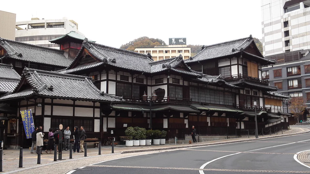 道後溫泉代表性溫泉景觀