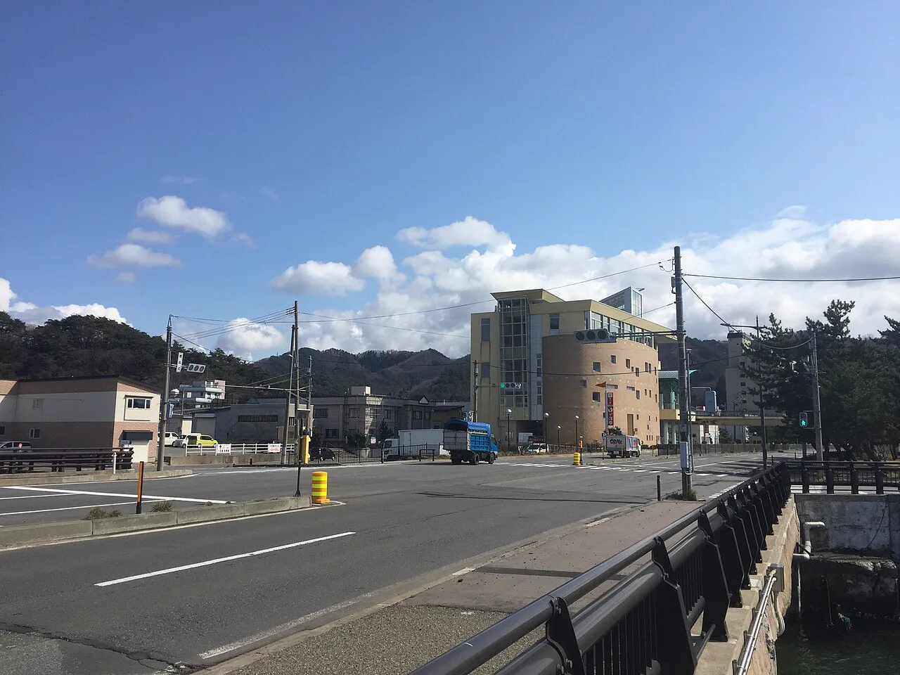 National Route 4 in Asamushi Onsen