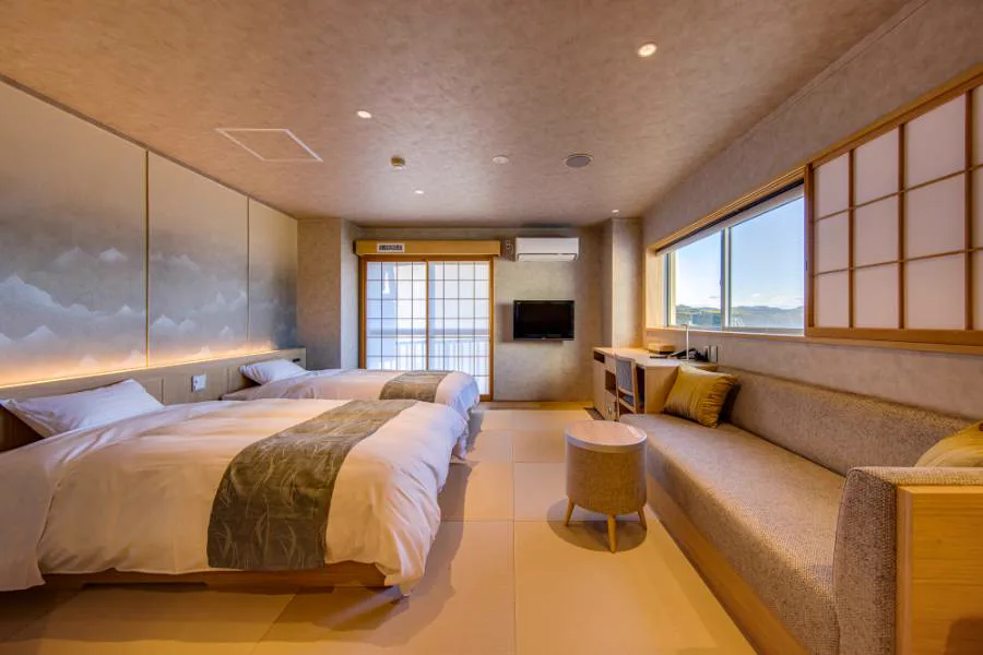 伊香保 Stay View 值得住嗎?4樓白銀之湯客房、無公共大浴場(大浴場,供多名住客共同使用)與石段街住宿怎麼選