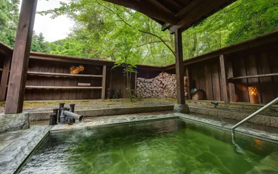 溫泉|【官方】咲花溫泉 一水荘|泉源掛流 (エメラルドグリーンの)溫泉(と)手作(り)會席